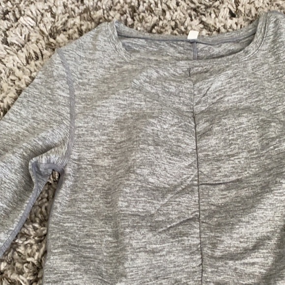 FREE PEOPLE MOVEMENT KEY HOLE BACK CROP TOP M - Picture 4 of 8